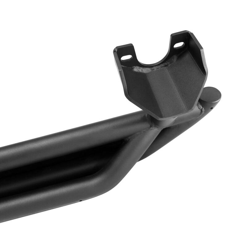 Westin Textured Black Triple Tube Rock Rail Steps: Jeep Wrangler JL Unlimited 2018-2024