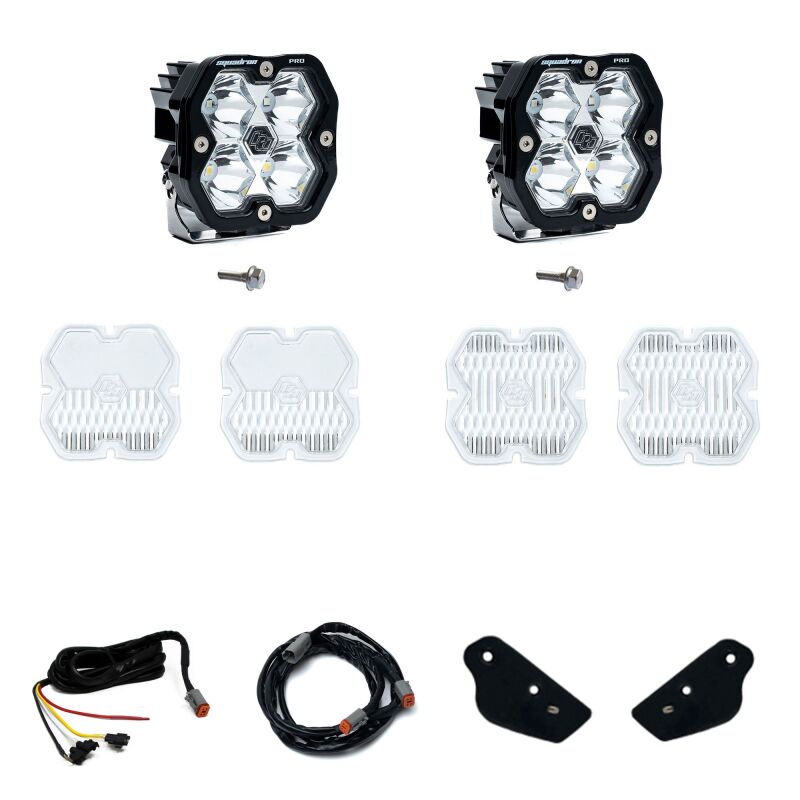 Baja Designs Squadron Pro 2.0 A-Pillar Kit | Ford Bronco (21-26) Incl. Raptor (440087UP)