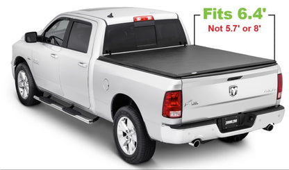 Tonno Pro 6.4ft Fleetside Hard Fold Tonneau Cover | Dodge RAM 1500 (02-19) (HF-250)