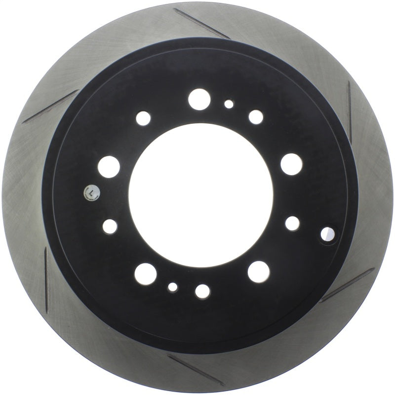 StopTech Sport Slot Left Rear CRYO Rotor | Toyota Tundra (07-12) / 14-18 Tundra / Lexus LX450/470/570 (126.44157CSL)