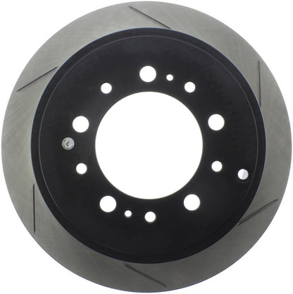 StopTech Sport Slot Left Rear CRYO Rotor | Toyota Tundra (07-12) / 14-18 Tundra / Lexus LX450/470/570 (126.44157CSL)