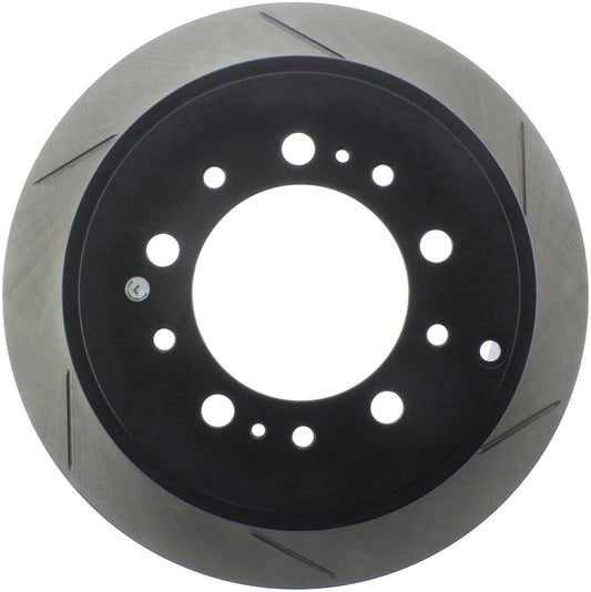 StopTech Sport Slot Left Rear CRYO Rotor | Toyota Tundra (07-12) / 14-18 Tundra / Lexus LX450/470/570 (126.44157CSL)