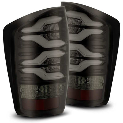 AlphaRex PRO-Series LED Tail Lights Jet Black | Toyota Tacoma (16-23) (680010)
