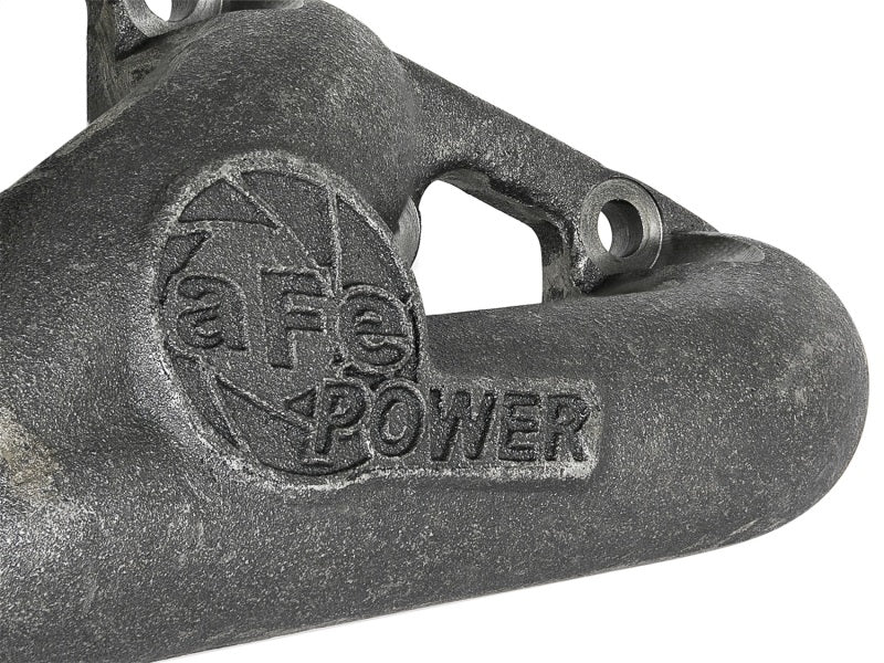 aFe BladeRunner Ported Ductile Iron Exhaust Manifolds (FRONT): Jeep Wrangler JK 2007-2011 3.8L