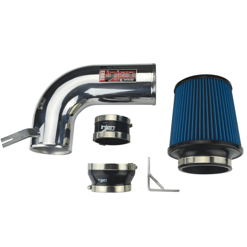 Injen PowerFlow Cold Air Intake System Polished (F&R): RAM 1500 3.0L EcoDiesel 2014-2019
