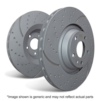 EBC 2023+ Ford Ranger / Bronco 2.7TT GD Sport Front Rotors | Ford (GD7848)