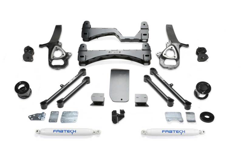 Fabtech 6in Basic System w/ Performance Shocks: Ram 1500 2019-2021