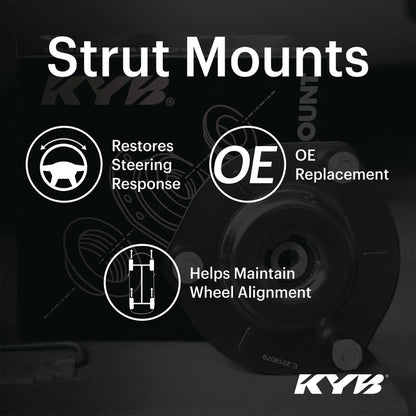 KYB Strut-Plus Front Strut with Strut Mount and Insulator | Ford Bronco (21-23) (SM5982)