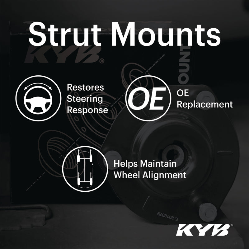 KYB F&R Strut Mount w/ Bushings | Toyota 4Runner FJ Cruiser (03-14 / 07-12) (SM5640)