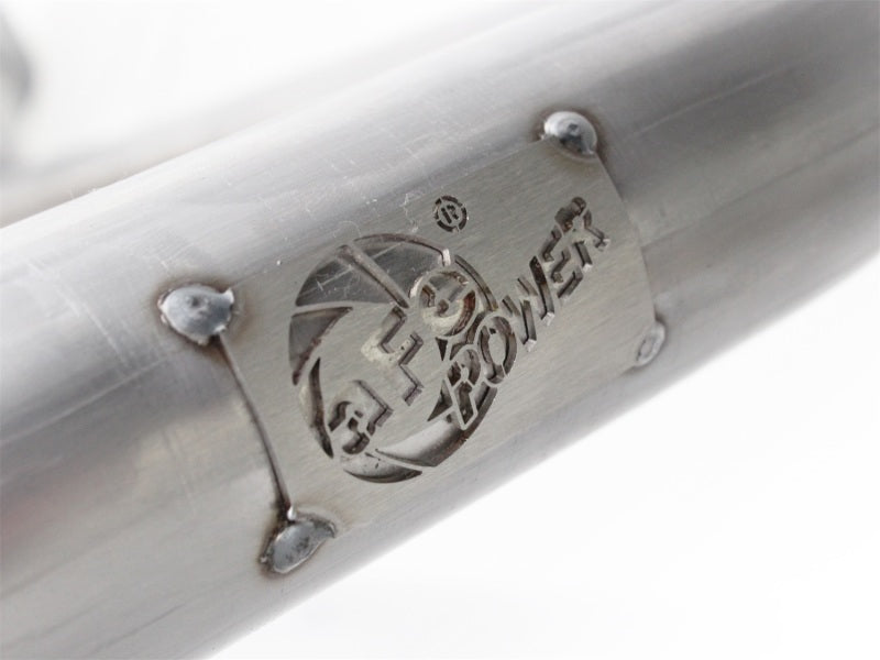 AFE Twisted Steel Y-Pipe (2-2.5"): Jeep Wrangler JK 3.6L V6 2012 - 2018