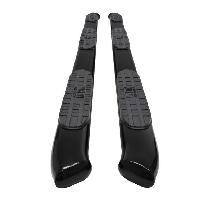 Westin Black PRO TRAXX 5 WTW Oval Nerf Step Bars: Fits Dodge Ram (09-24)