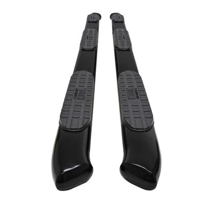 Westin Black PRO TRAXX 5 WTW Oval Nerf Step Bars: Fits Dodge Ram (09-24)