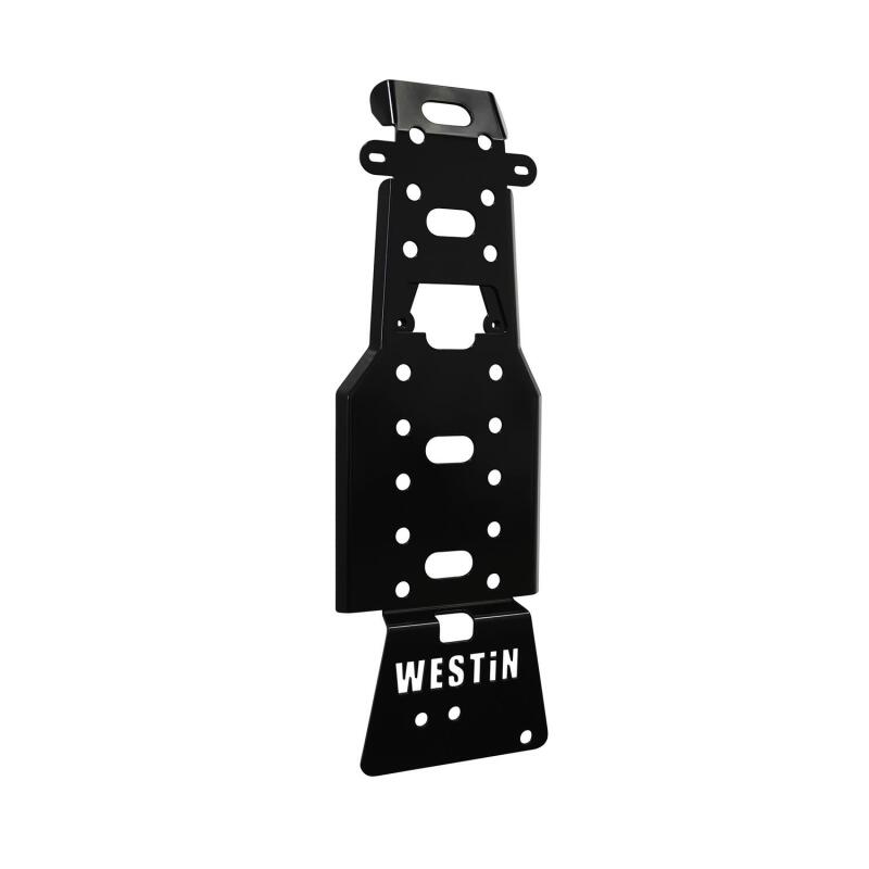 Westin Textured Black Transmission Pan Skid Plate: Jeep Wrangler 2007-2011