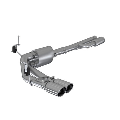 MBRP 4.5L/5.3L Pre-Axle D&S Cat-Back Exhaust w/ 4in OD Tip | Chevy 1500 (S5092AL)