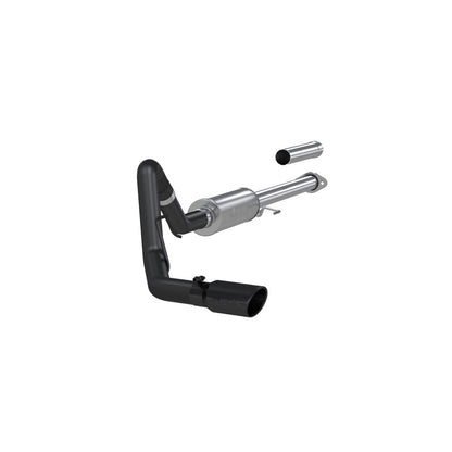 MBRP 3in Cat-Back Single Side Black Exhaust System | Ford F-150 2.7L / 3.5L EcoBoost (15) (S5253BLK)
