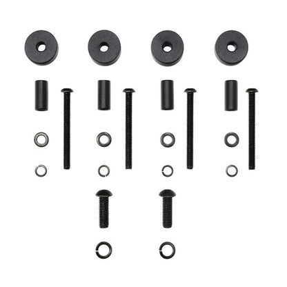 Westin Textured Black LED Cowl Mount: Jeep Wrangler (18-24) / Gladiator (20-24)