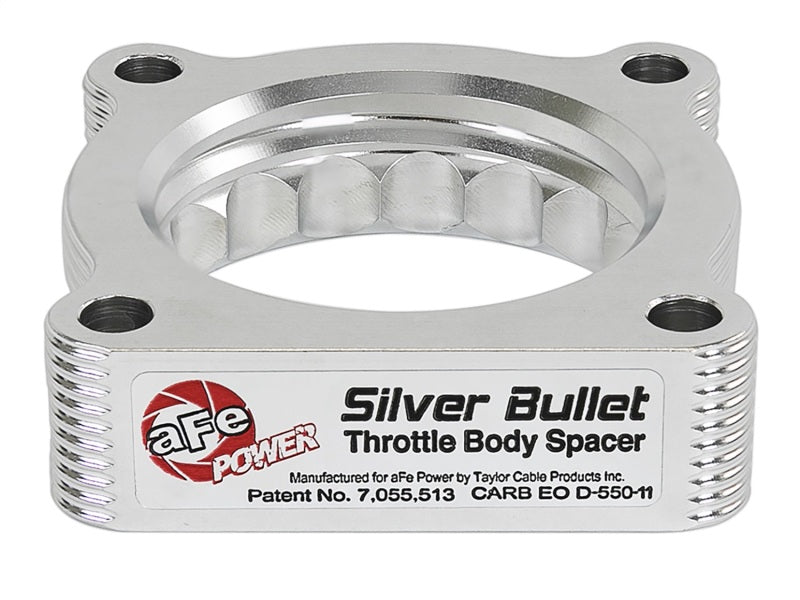 aFe Silver Bullet Throttle Body Spacer Kit | Toyota Tacoma V6-4.0L (05-11) (46-38002)