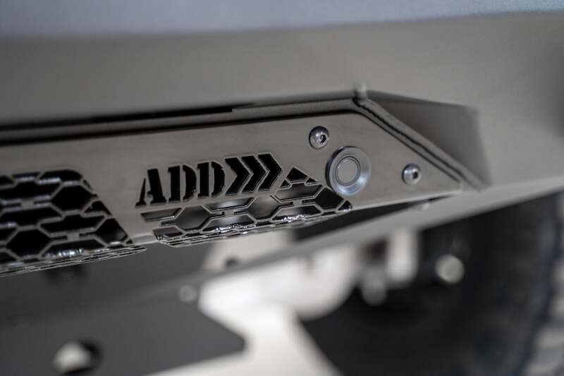 Addictive Desert Designs Stealth Fighter Front Bumper (FRONT): Ram 1500 TRX (19-24) - Hammer Black