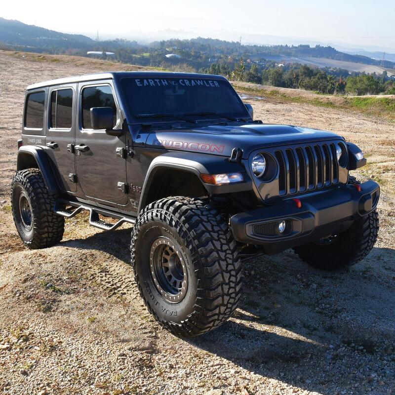 Westin Outlaw Nerf Step Bars: Jeep Wrangler JL Unlimited (18-24)