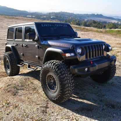 Westin Outlaw Nerf Step Bars: Jeep Wrangler JL Unlimited (18-24)