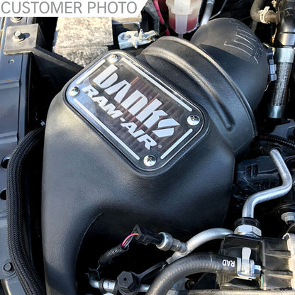 Banks Ram-Air Cold Air Intake System Oiled Filter (F&R): RAM 2500/3500 2013-2018 6.7L Cummins