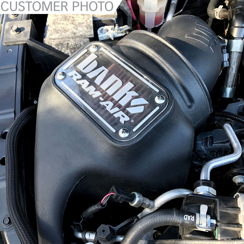 Banks Ram-Air Cold Air Intake System Oiled Filter (F&R): RAM 2500/3500 2013-2018 6.7L Cummins