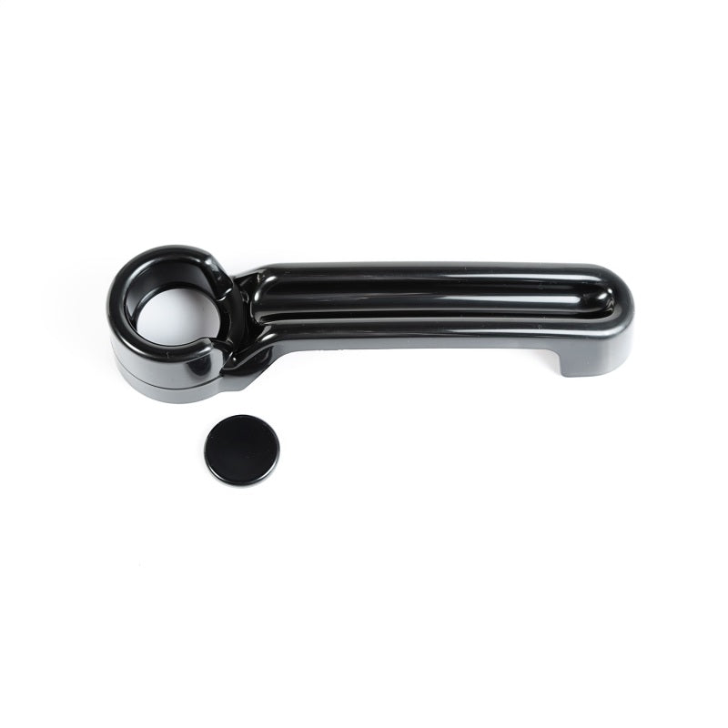 Rugged Ridge Black Paintable Door Handle Cover: Fits Most Jeep Wrangler JK Models (2007-2018)