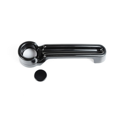 Rugged Ridge Black Paintable Door Handle Cover: Fits Most Jeep Wrangler JK Models (2007-2018)