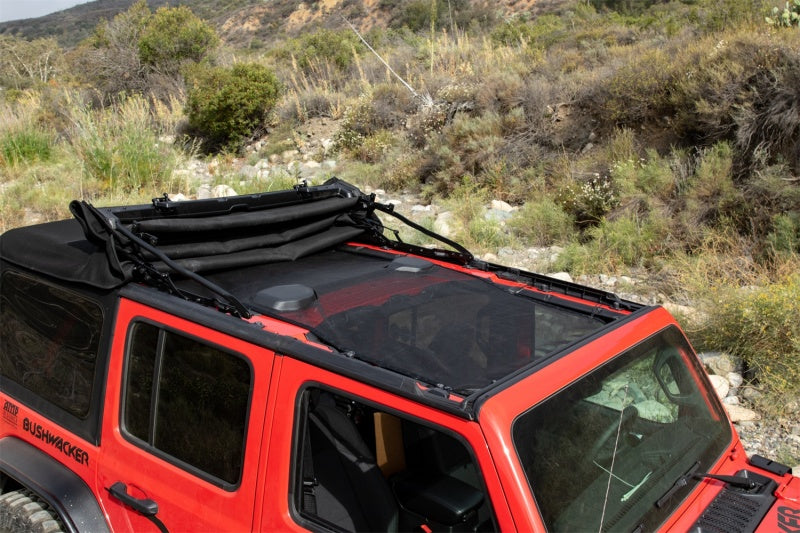 Rampage Mesh Shade Top | Jeep Wrangler JL (18-25) (92525)
