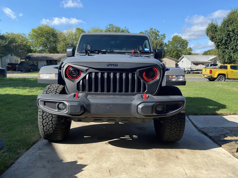 ORACLE Lighting Bi-LED Projector Headlights w/ BC1 Controller: Jeep Gladiator / Wrangler JL (18-24)