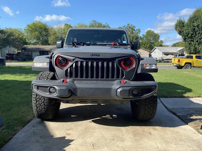 ORACLE Lighting Bi-LED Projector Headlights: Jeep Wrangler / Gladiator (18-24)
