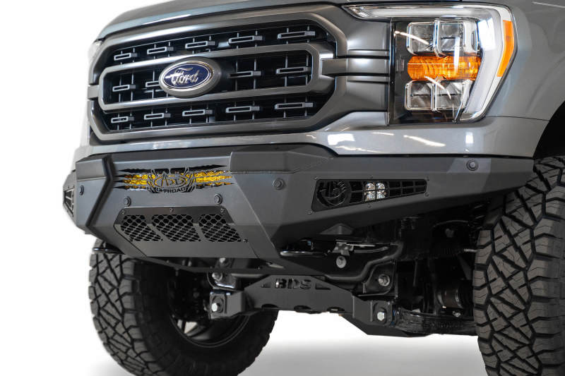 Addictive Desert Designs HoneyBadger Front Bumper w/ Top Hoop | Ford F-150 (21-23) (F197431040103)