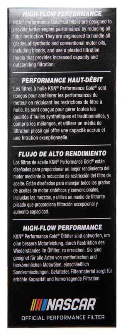 K&N Performance Oil Filter (F&R): Chrysler / Dodge / Jeep / RAM 3.6L 2014-26 HP-7026