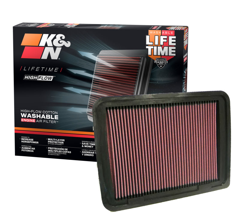K&N Replacement Air Filter | Toyota Tacoma (05-23) (33-2306)