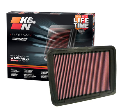 K&N Replacement Air Filter | Toyota Tacoma (05-23) (33-2306)