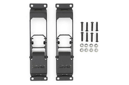 DV8 Offroad Powder Coated Hinge Mounted Step: Jeep Wrangler / Gladiator (2018-2026)