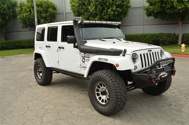 Injen Evolution Snorkel (FRONT): Jeep Wrangler JK 2007-2018 3.6/3.8L