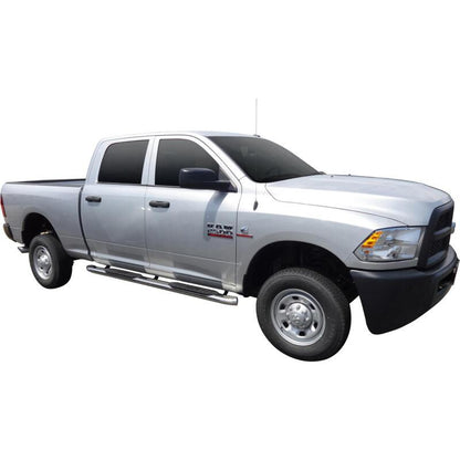 Westin SS PRO TRAXX 5 Oval Nerf Step Bars: Fits Dodge / Ram (09-26)