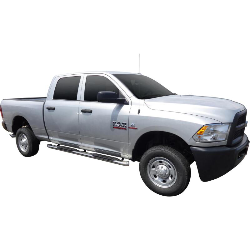 Westin SS PRO TRAXX 5 Oval Nerf Step Bars: Fits Dodge / Ram (09-26)