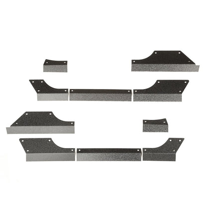 Rugged Ridge Steel Body Armor Cladding: Fits Most Jeep Wrangler Models (2007-2018)