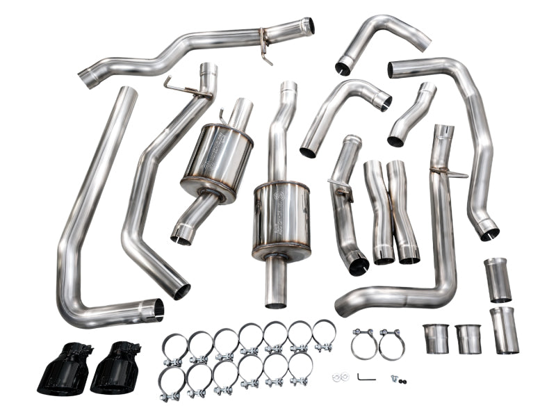 AWE Tuning Dual Rear Exit Catback Exhaust | RAM 1500 (25+) (3015-33630)