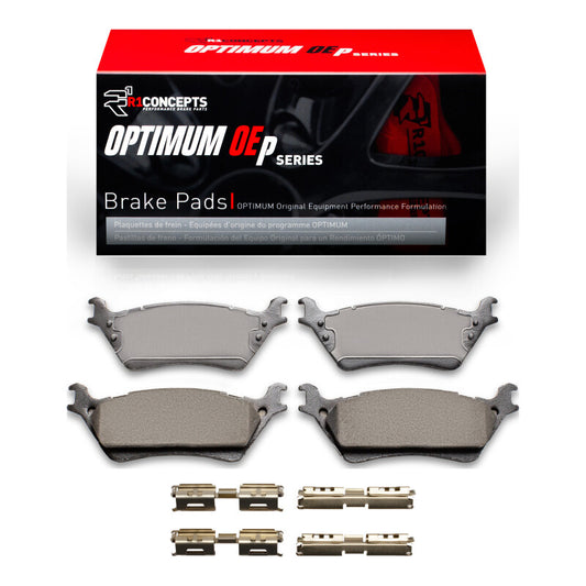 R1 Optimum OE Pads & Hardware Kit | Ford F-150 (09-12 / 13-14 / 15-17 / 18-20) / F-150 Raptor (17-20) (2551-1602-01)