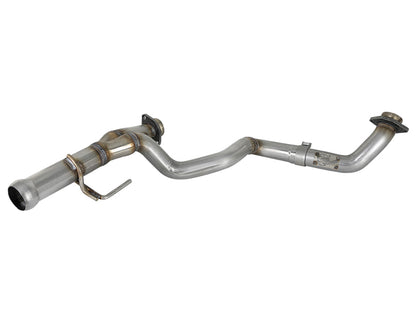 aFe Twisted Steel Y-Pipe | Jeep Wrangler JL (18-25) / Gladiator JT (20-25) (48-48026)