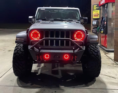 ORACLE Lighting Bi-LED Projector Headlights w/ BC1 Controller: Jeep Gladiator / Wrangler JL (18-24)