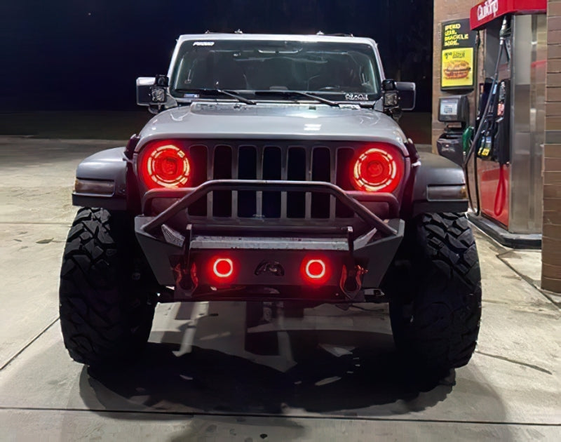 ORACLE Lighting Bi-LED Projector Headlights: Jeep Wrangler / Gladiator (18-24)