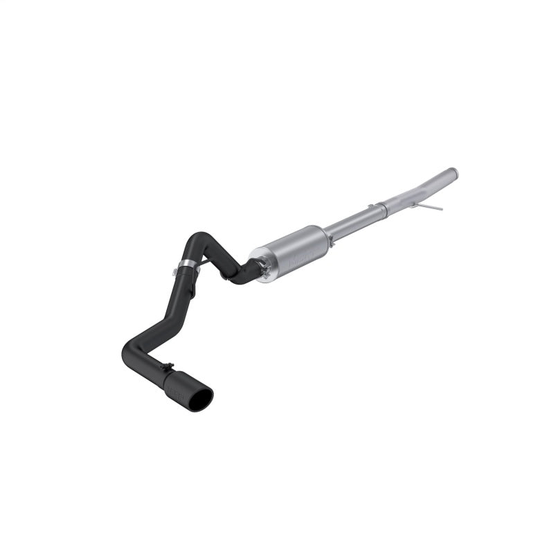 MBRP 3in Black-Coated Aluminum Steel Single Side Outlet Cat Back Exhaust | Ford Ranger (24) (S5269BLK)