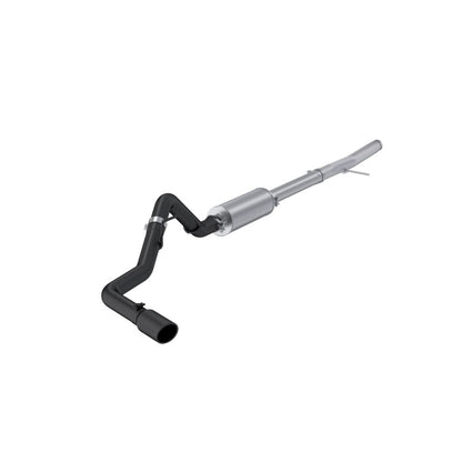 MBRP 3in Black-Coated Aluminum Steel Single Side Outlet Cat Back Exhaust | Ford Ranger (24) (S5269BLK)