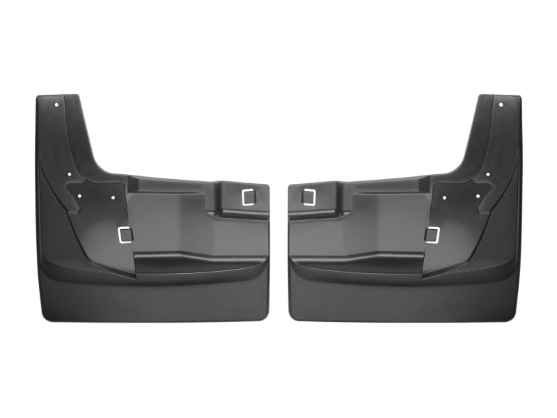 WeatherTech Rear MudFlaps (2PC, Black): Ram 2500 & 3500 2019 - 2024 (Dually ONLY)