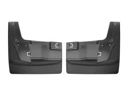 WeatherTech Rear MudFlaps (2PC, Black): Ram 2500 & 3500 2019 - 2024 (Dually ONLY)