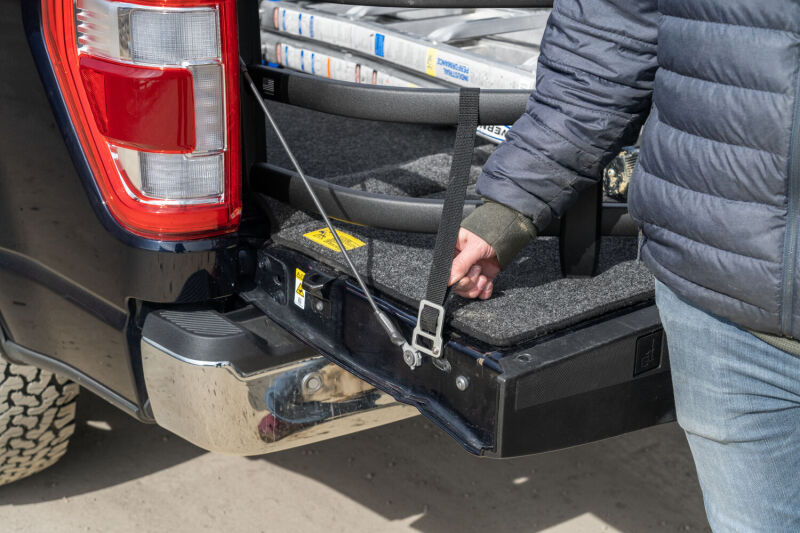 AMP Research Bedxtender HD Sport | Ford F-150 (04-08, 09-12, 13-14, 21-23, 24-26) / F-150 Raptor (10-14, 24-26) / F-150 Lightning (22-26) (74602-01A)